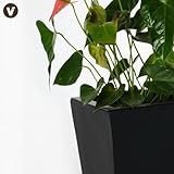 Pflanzkübel 70x35x35 Anthrazit Fiberglas - 7