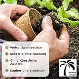 70 L Kokosblumenerde Quellerde – 5 kg Kokos Brikett - 4