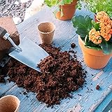 70 L Kokosblumenerde Quellerde – 5 kg Kokos Brikett - 6