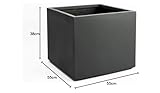 Pflanzkübel CUBE Anthrazit 38x44x44 cm - 9
