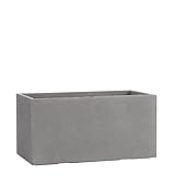 PFLANZWERK Pflanzkübel TUB Grau 45x100x45 cm - 2