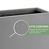 PFLANZWERK Pflanzkübel TUB Grau 45x100x45 cm - 3