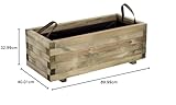Pflanzkasten Baroque Siena Garden aus Holz – 90 x 40 cm - 5