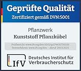 Pflanzkübel 42x50x50 cm Anthrazit Kunststoff - 6