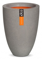 Capi KGR782 Blumenkübel Vase 36x47cm Grau